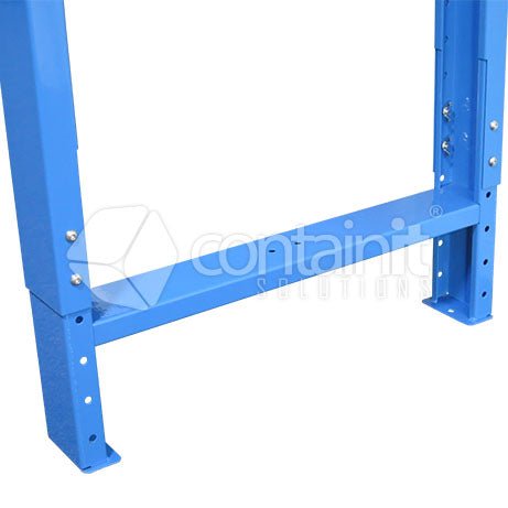 Storeman® Adjustable Height Workbench Series - Ply Timber Worktop - Containit Solutions